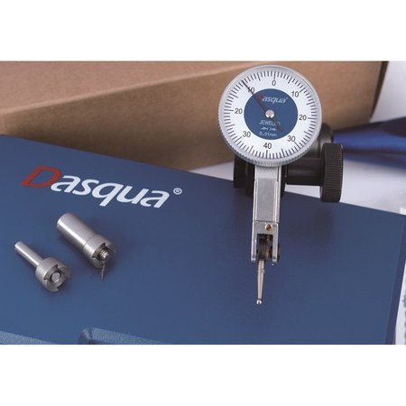 H & H INDUSTRIAL PRODUCTS Dasqua 0.8 X 0.01mm 37mm Face Diameter Dial Test Indicator 5221-0000